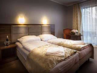 Отель Hotel Trzy Sosny Шклярска-Поремба Двухместный номер с 1 кроватью или 2 отдельными кроватями и балконом-13